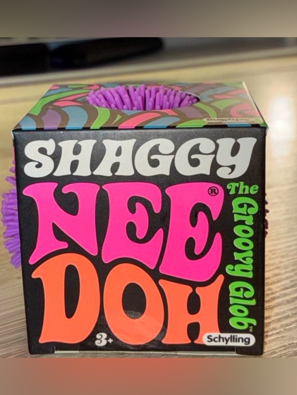 Shaggy Nee Doh The Groovy Blob Stress Toy - Purple
